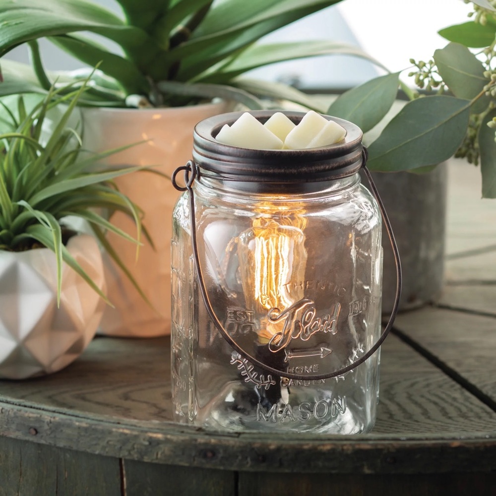 Mason Jar Wax Burner